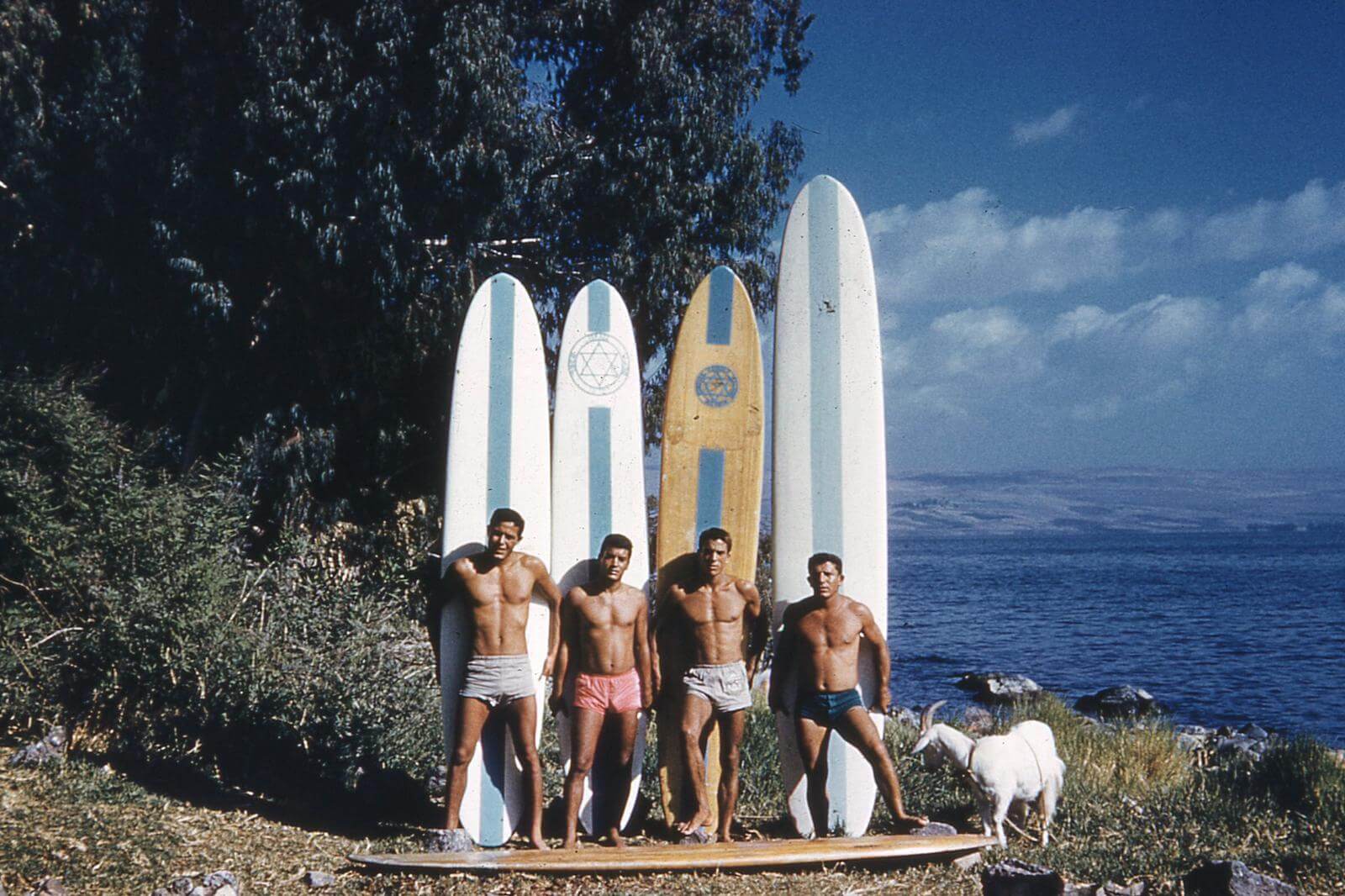 חציית הים הגלילי בשנת 1959.