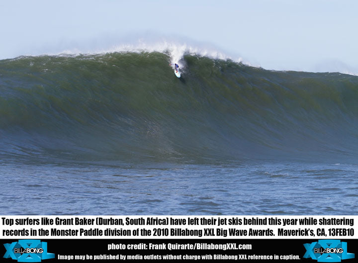 Billabong XXL 2010 , תחרות גלי הענק השנתית חוגגת עשור