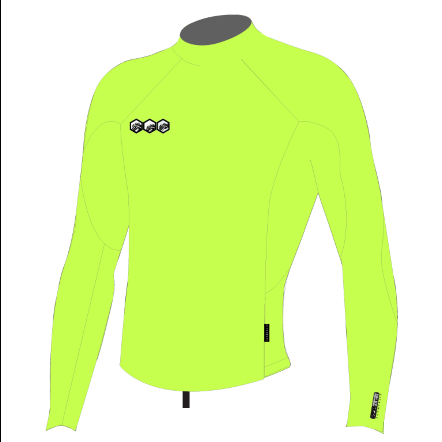 חולצת לייקרה גלישה לנוער - UltraWave