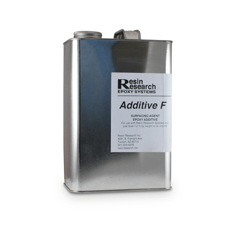 Aditive F הוא תוסף לאפוקסי. שתי שימושים עיקריים לתוסף זה הם הקלה בשיוף אפוקסי, ומדלל לאפוקסי.