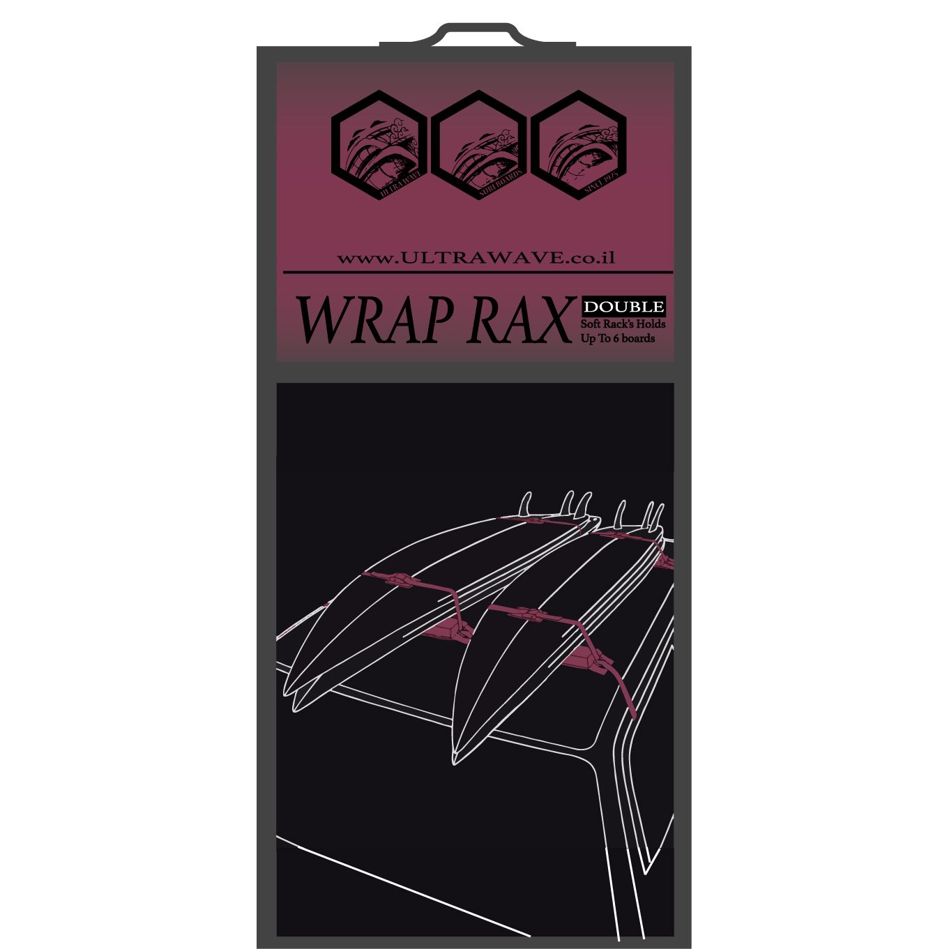 גגון אוניברסלי מתפרק לרכב של חברת UltraWave. גגון מדהים, איכותי וקל לשימוש. מתאים לכל סוגי הרכבים.