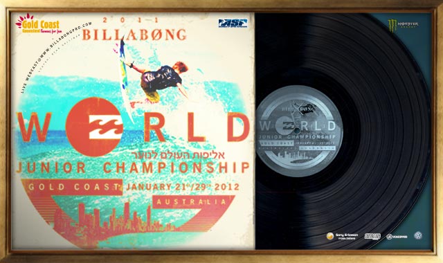 ; Billabong World Junior Championship 2012 אליפות העולם לנוער עוברת לגולד קוסט