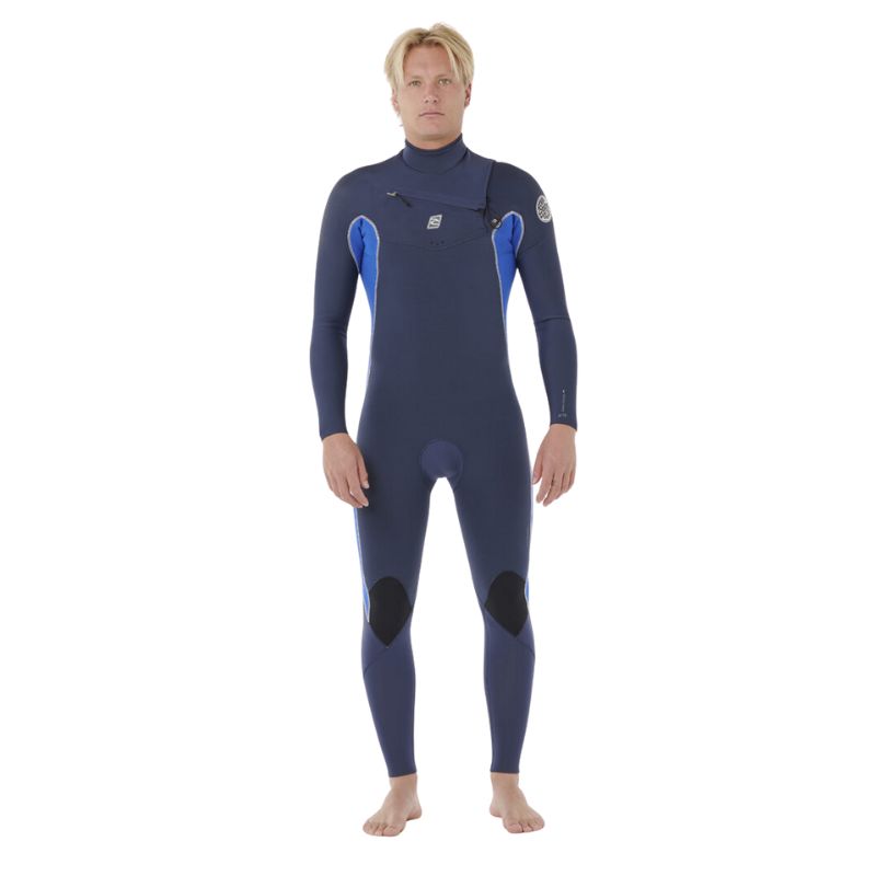 RIP CURL - Mens Dawn Patrol 3/2 Chest Zip Wetsuit
