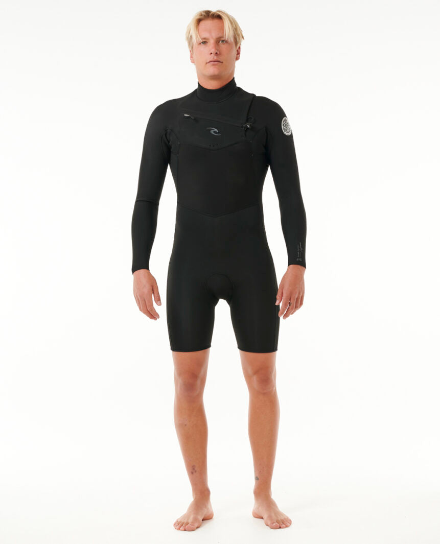 RIP CURL - Dawn Patrol 2 mm Long Sleeve Chest Zip Spring Suit