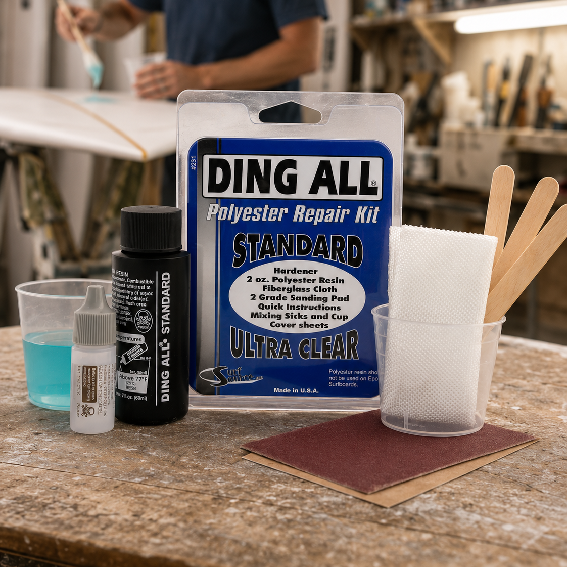 ערכת תיקון גלשן קטנה Ding All - PU