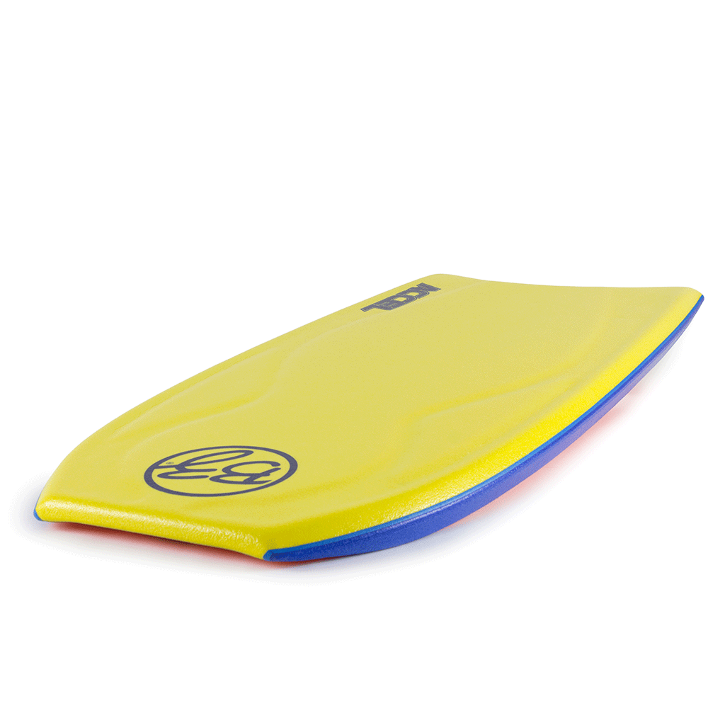 גלשן בוגי צבע צהוב זווית 2 Accel bzproboard