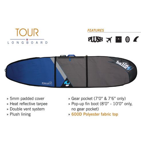 כיסוי לגלשן של חברת Balin. כיסוי מצוין לגלשן גדול/לונגבורד כיסוי חזק מאוד ועמיד מיגון בעובי 5 מ״מ ,דוחה חום ושומר על הגלשנים בצורה הטובה ביותר . גודל : 6׳9 1'9