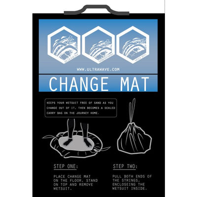 שטח להחלפת חליפה של חברת UltraWave. המשטח רחב ומעולה לשמירה על החליפה מפני חול ושחיקה. להוריד את החליפה לשטוף את הרגלים ולצאת מהמשטח נקי ...