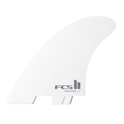 FCS II - Reactor White Edition Tri Fin Set