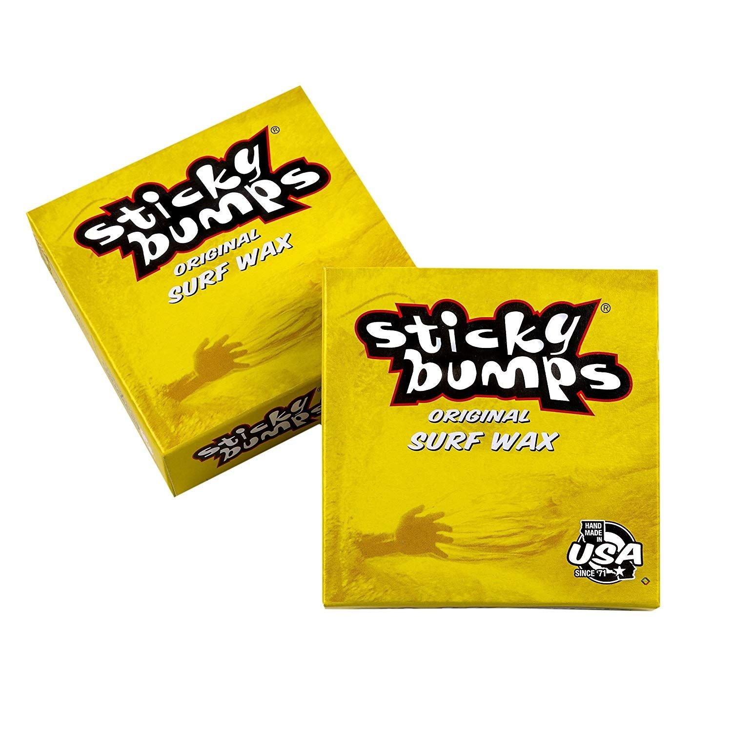 שעוות גלישה Sticky Bumps המתאימה לעונת המעבר/טרופי. מתאימה למעל 24 מעלות במים.
