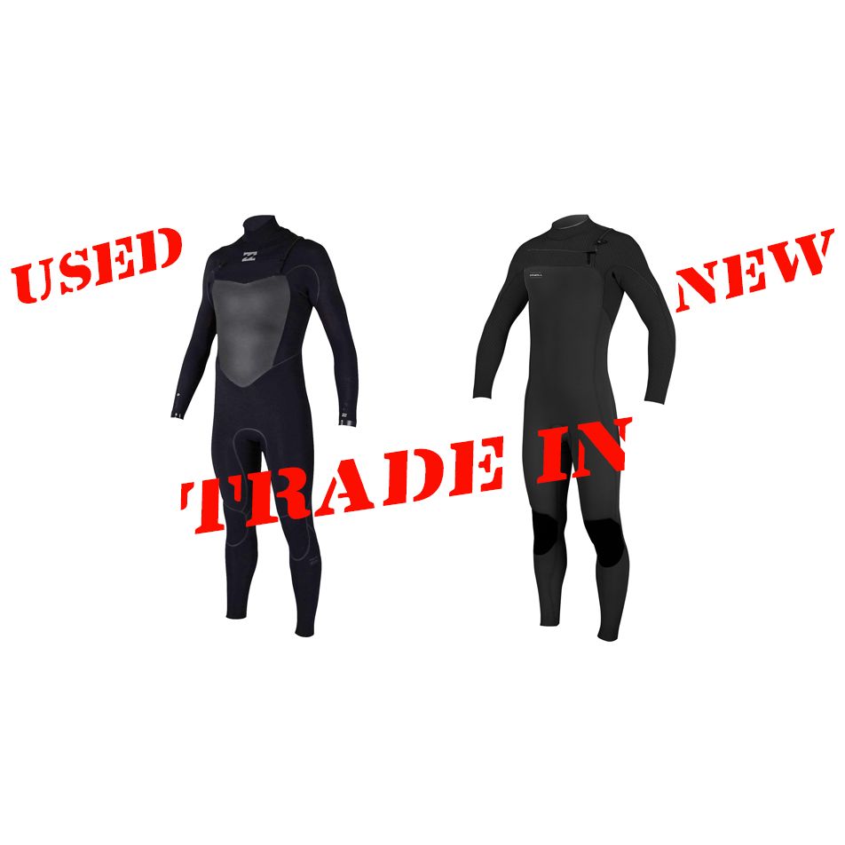 חדש !!! ב-ULTRAWAVE אנחנו מציעים לכם שרות TRADE-IN גם על חליפות גלישה, תוכלו לקבל על החליפת גלישה הישנה שלכם ולא משנה מאיזה חברה או דגם, סכום כסף נכבד שיעמוד לרשותכם לרכישת חליפת גלישה חדשה. אתם מוזמנים לחנות המפעל שלנו כדי לקבל ייעוץ והדרכה לרכישת החליפה הבאה שלכם.