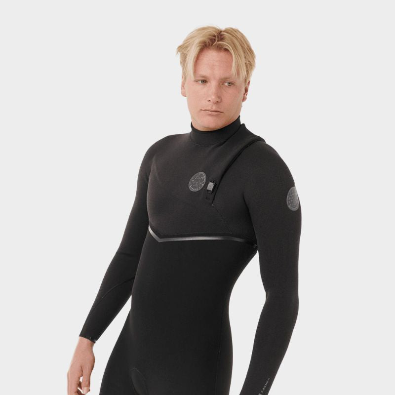 RIP CURL - E-bomb 2mm Zip Free Long Sleeve Short Leg Springsuit Wetsuit