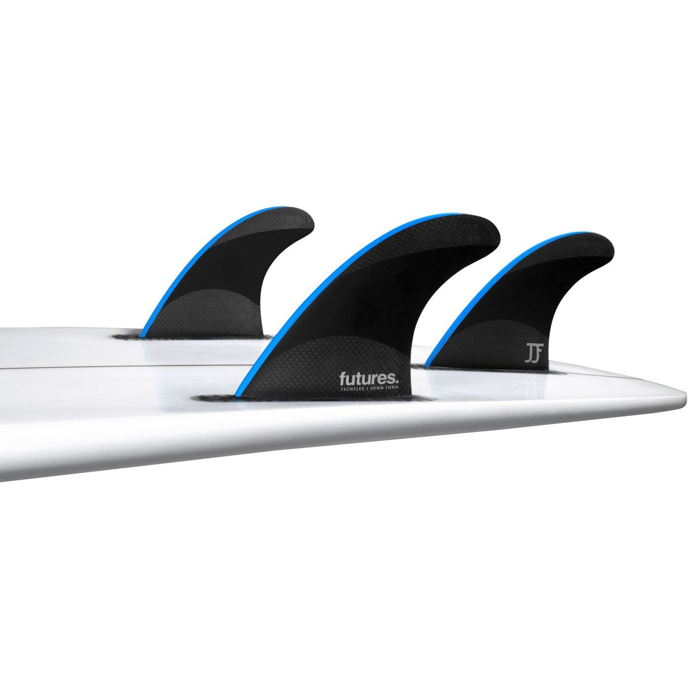 חרבות John John של חברת Futures.הדגם הזה עוצב במיוחד עבור John John Florence בשלב בו התחל להתחרות בסבב העולמי(ASP).עם עליתו לסבב העולמי חיפש ג'ון ג'ון חרבות שיתאימו לסגנון הגלישה הרדיקלי שלו.העיצוב מבוסס על הדגם הפופולרי ביותר של Futures ה- F4, על ידי הרחבת הבסיס וחידוד הקצה יכולה החרב לשמור על מהירות גבוה ועל שחרור גבוה בביצועים.