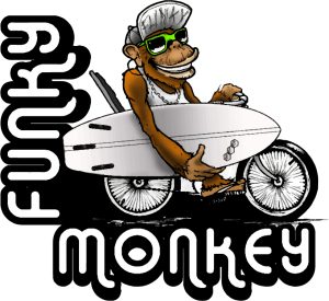  אנחנו גאים להציג עוד דגם שמצטרף אלינו ה-Funky Monkey או יותר נכון מכונת הגלים!  ה-Funky Monkey הוא השילוב המושלם בין גלשן ביצועים חד ומהיר לגלשן שיתן לכם את היכולת לשחק בים נמוך.  חרטום רחב וזנב רחב יחד עם Out line מאוד רחב מאפשרים לגלוש על ה Funky Monkey במידה קטנה מאוד. פחות או יותר 6-8 אינץ' יותר נמוך מהשורטבורד שלכם. היחוד של הגלשן הוא היכולת לגלוש עליו במגוון רחב של תנאים, לים נמוך מומלץ לגלוש עם ארבע חרבות על מנת ליצר יותר מהירות ושהים מתחיל לקבל יותר כוח אפשר לעבור לשלוש חרבות. לגולשים מבניכם שמעוניינים מניסיון שלנו הגלשן יכול לעבוד גם כחמש חרבות, כאשר החרב החמישית היא חרב קטנה בשםTMF של חברת FUTURES.  תוספת מדהימה לקוויבר של כל גולש.