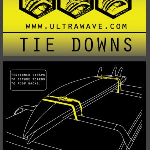 רצועות קשירה איכותיות לגג של חברת Ultrawave. אורך: 3.65 מטר